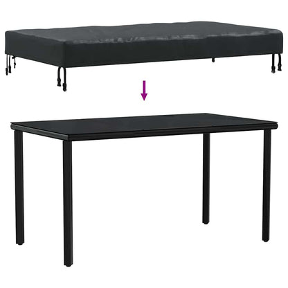 Gartenmöbelabdeckung 152 x 92 x 15 cm 420D Oxford Stoff