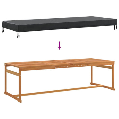 Gartenmöbelabdeckung 262 x 102 x 15 cm 600D Oxford Stoff