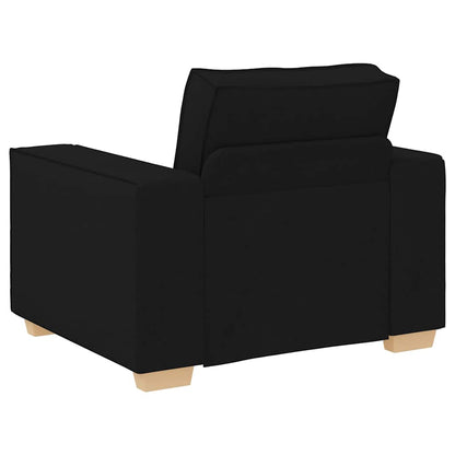 Sofa Stuhl Schwarz 60 cm Stoff