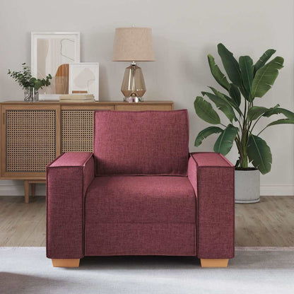 Sofa Stuhl Weinrot 60 cm Stoff