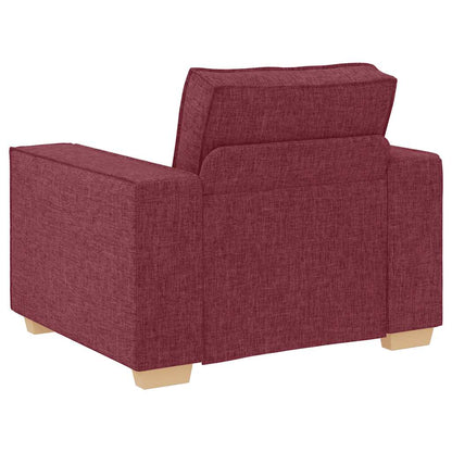 Sofa Stuhl Weinrot 60 cm Stoff