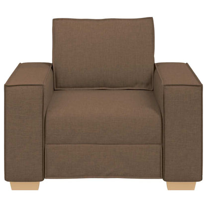 Sofa Stuhl Braun 60 cm Stoff