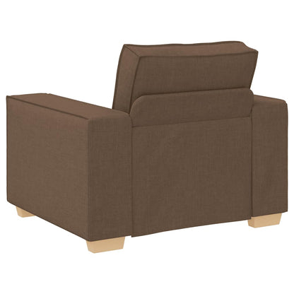 Sofa Stuhl Braun 60 cm Stoff