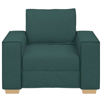 Sofa Stuhl Dunkelgrün 60 cm Stoff