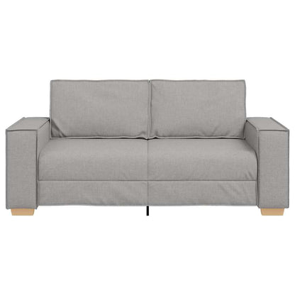 2-Sitzer Sofa Wolkengrau 140 cm Stoff