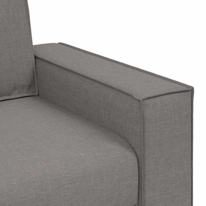 3-Sitzer-Sofa Taupe 180 cm Stoff