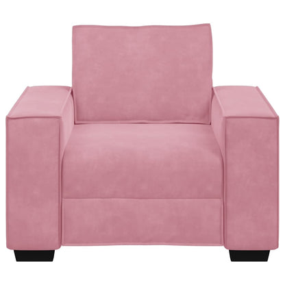 Sessel Rosa 60 cm Samt