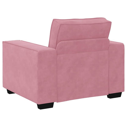Sessel Rosa 60 cm Samt