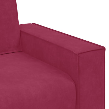Sessel Weinrot 60 cm Samt