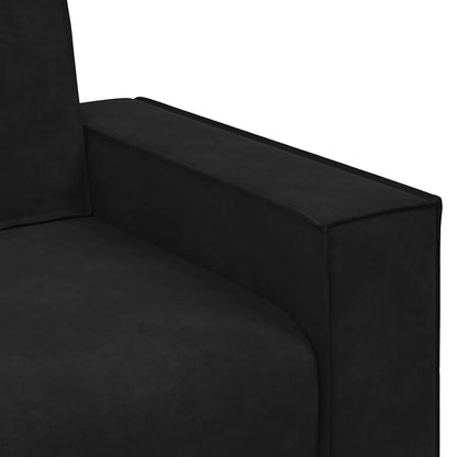 Sessel Schwarz 60 cm Samt