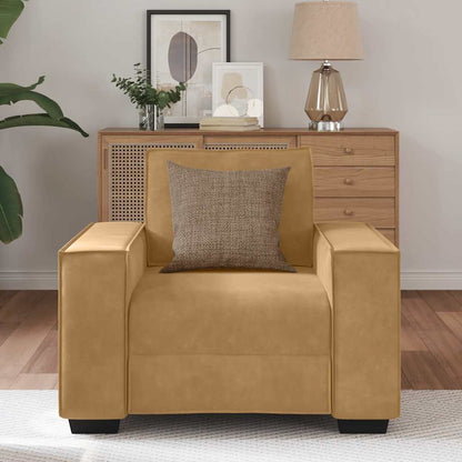 Sessel Braun 60 cm Samt