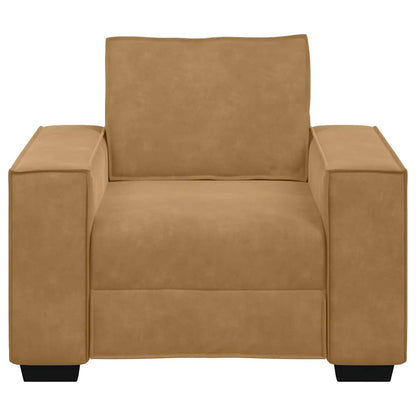 Sessel Braun 60 cm Samt