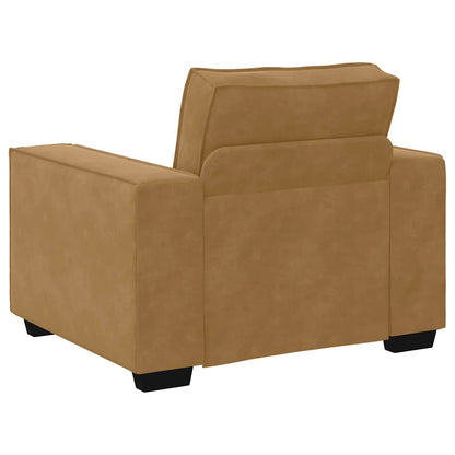 Sessel Braun 60 cm Samt