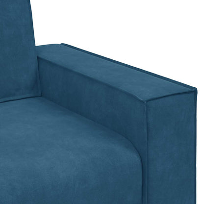 Sessel Blau 60 cm Samt