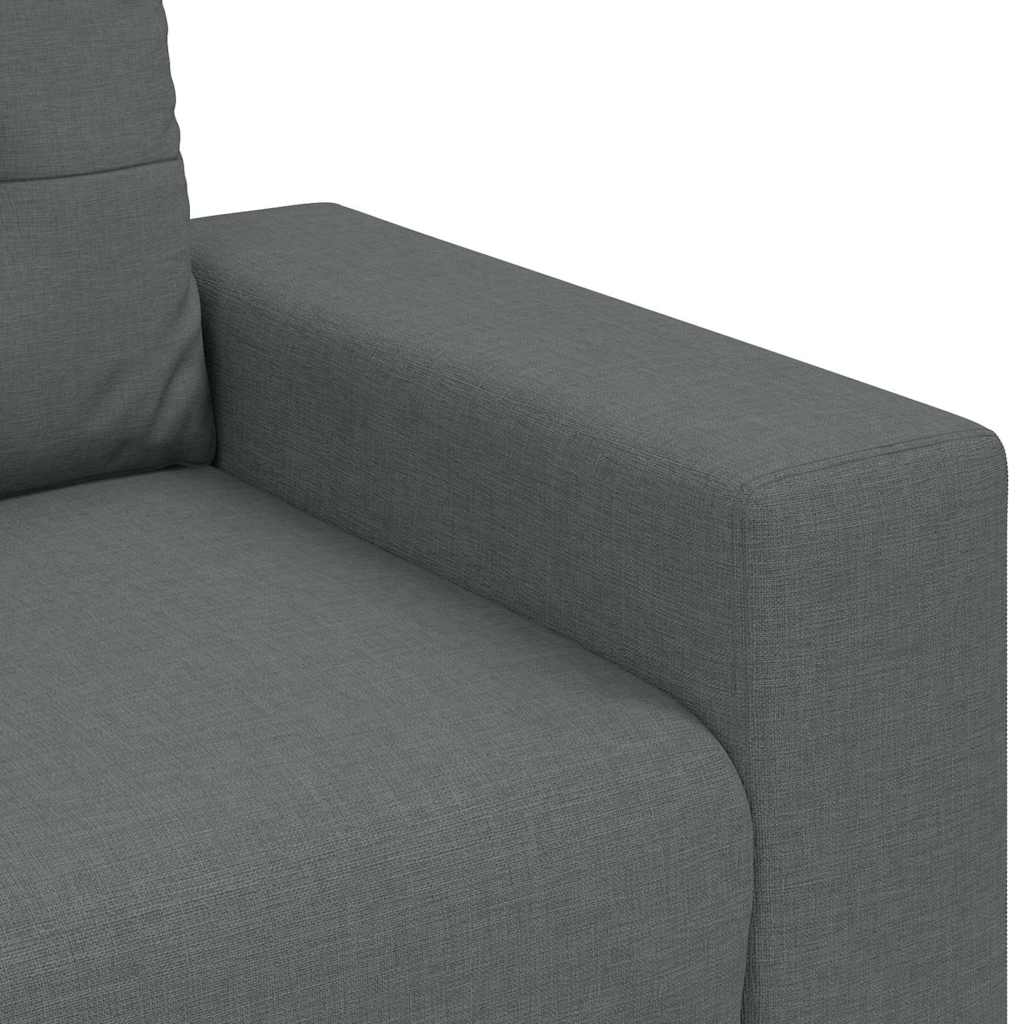 Sessel Dunkelgrau 60 cm Stoff