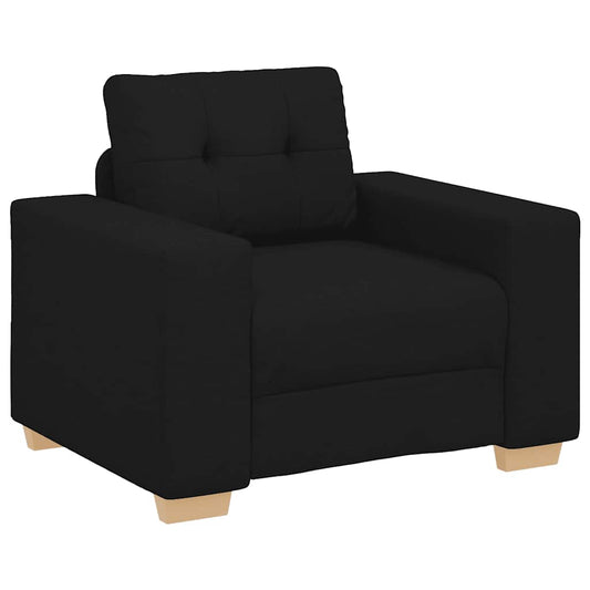 Sessel Schwarz 60 cm Stoff