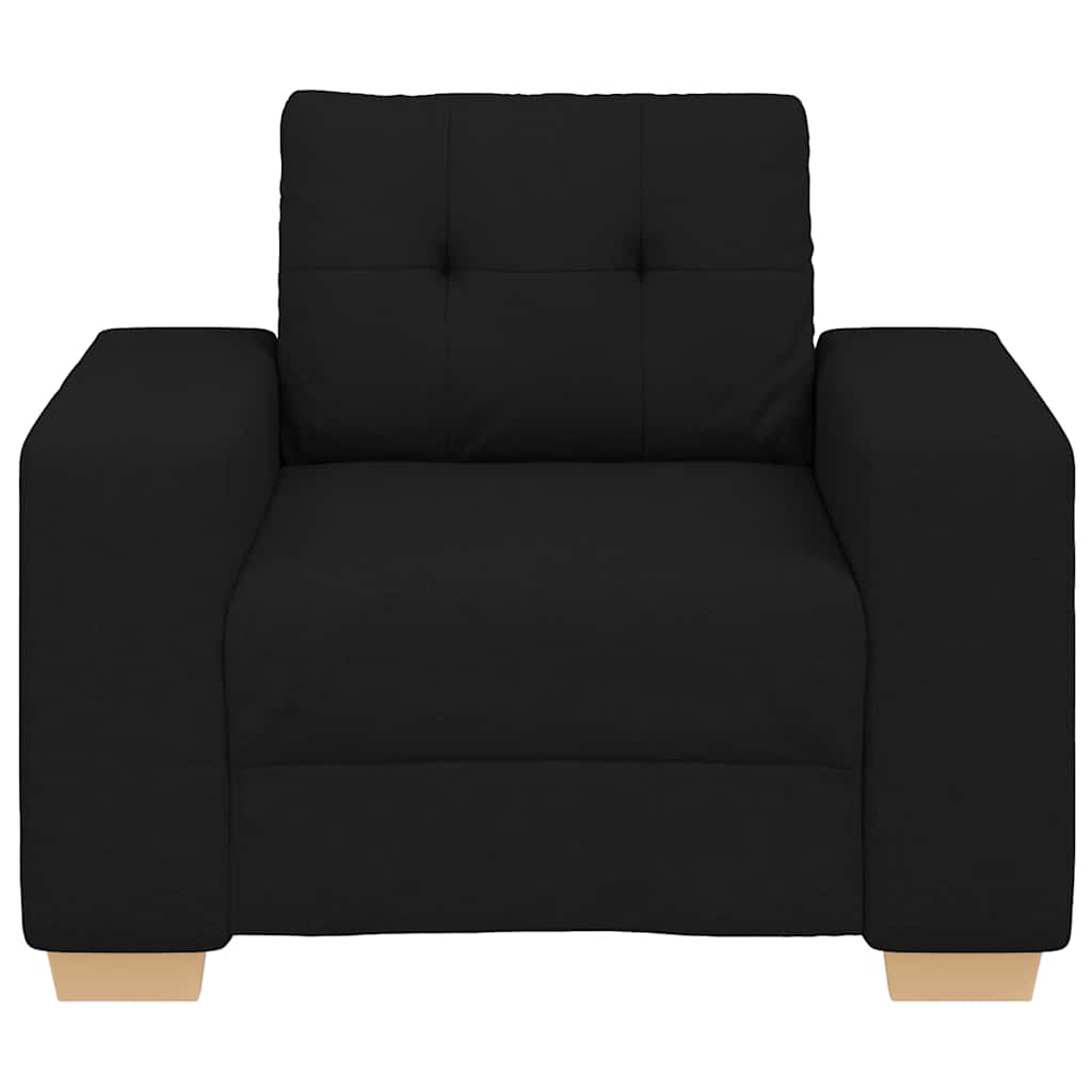 Sessel Schwarz 60 cm Stoff