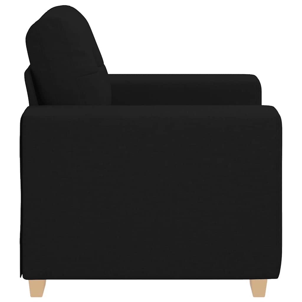 Sessel Schwarz 60 cm Stoff
