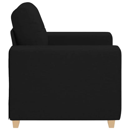 Sessel Schwarz 60 cm Stoff