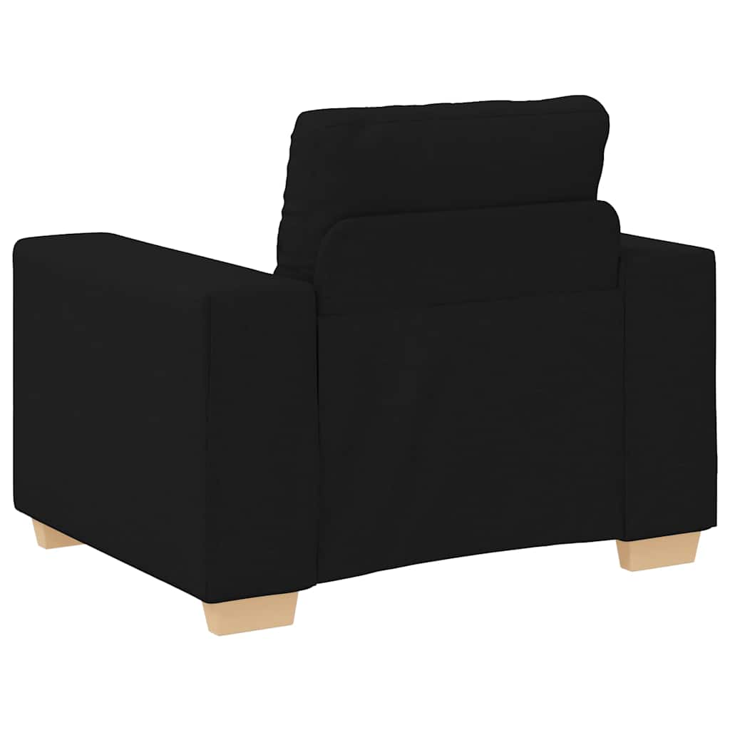 Sessel Schwarz 60 cm Stoff