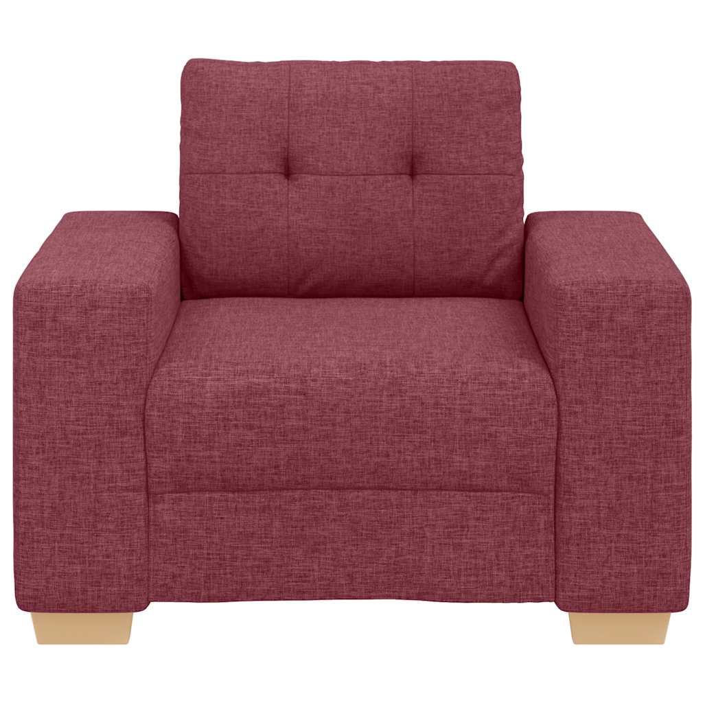 Sofa-Sessel Weinrot 60 cm Stoff
