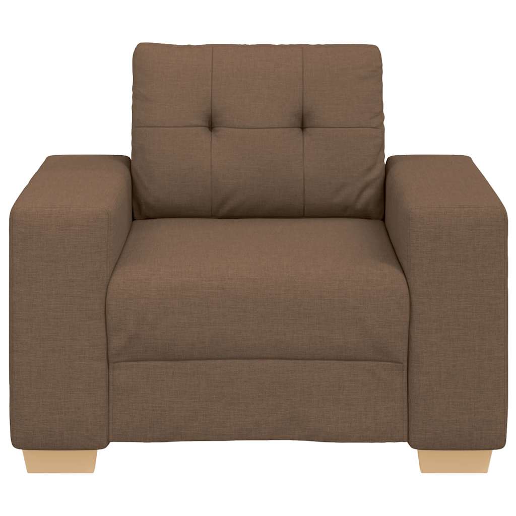 Sofa-Sessel Braun 60 cm Stoff