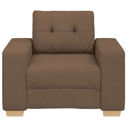Sofa-Sessel Braun 60 cm Stoff