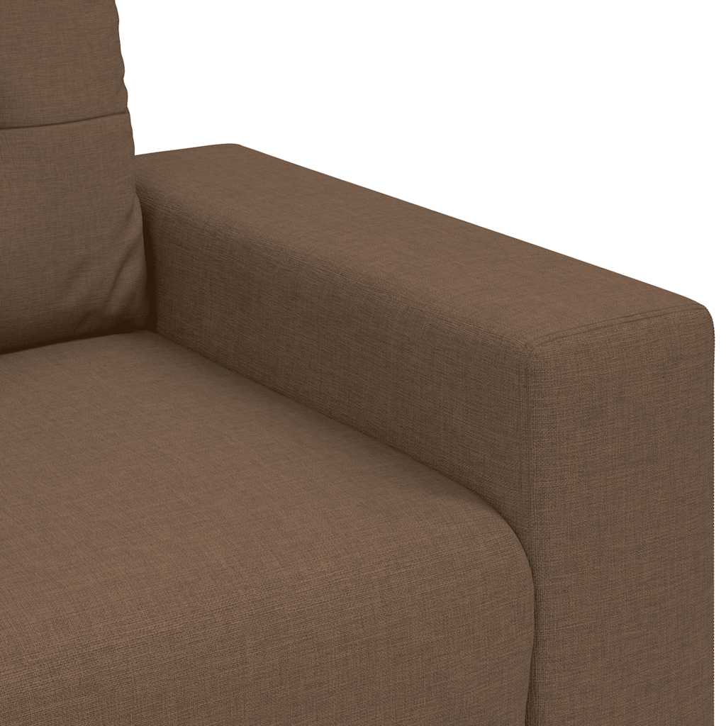 Sofa-Sessel Braun 60 cm Stoff