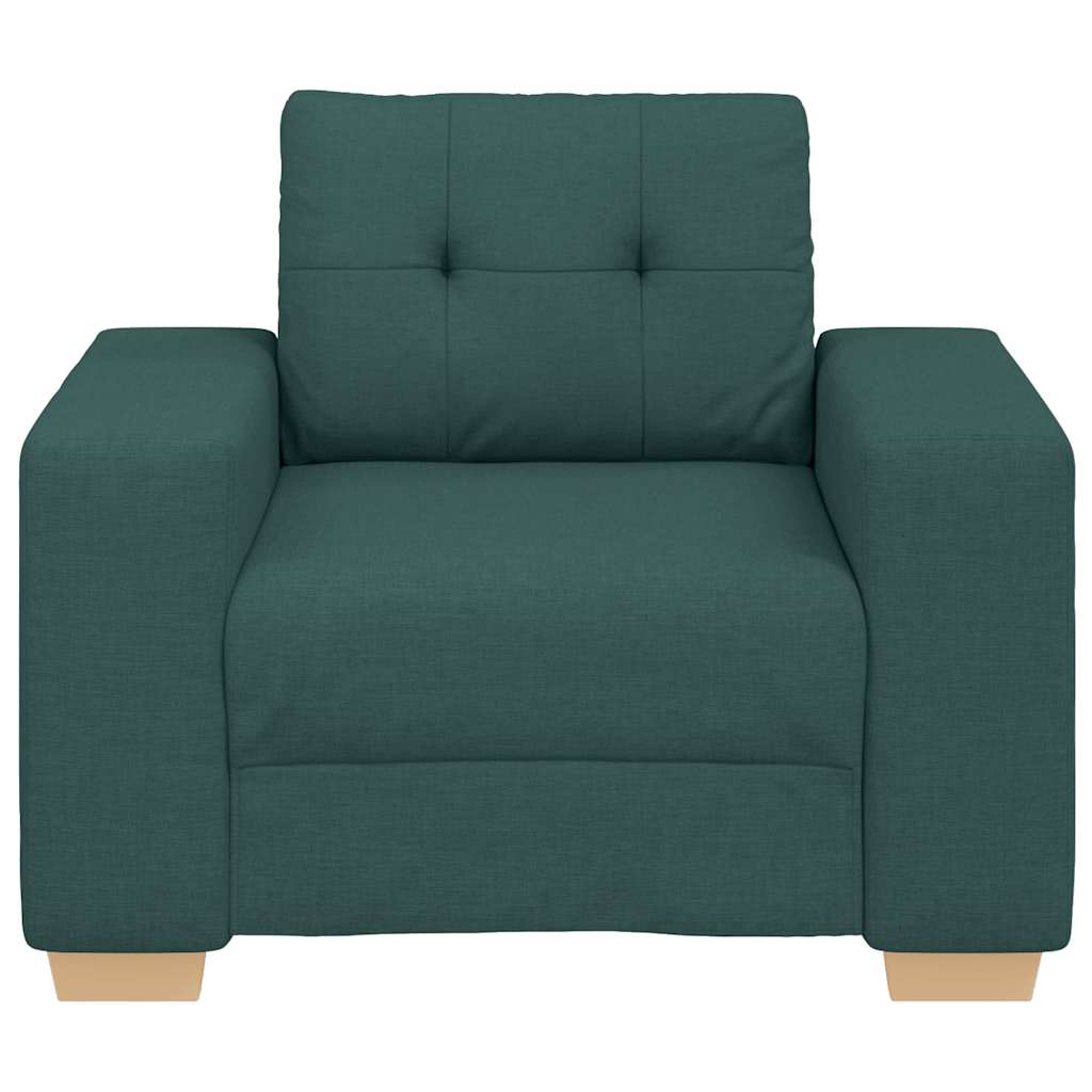 Sofasessel Dunkelgrün 60 cm Stoff