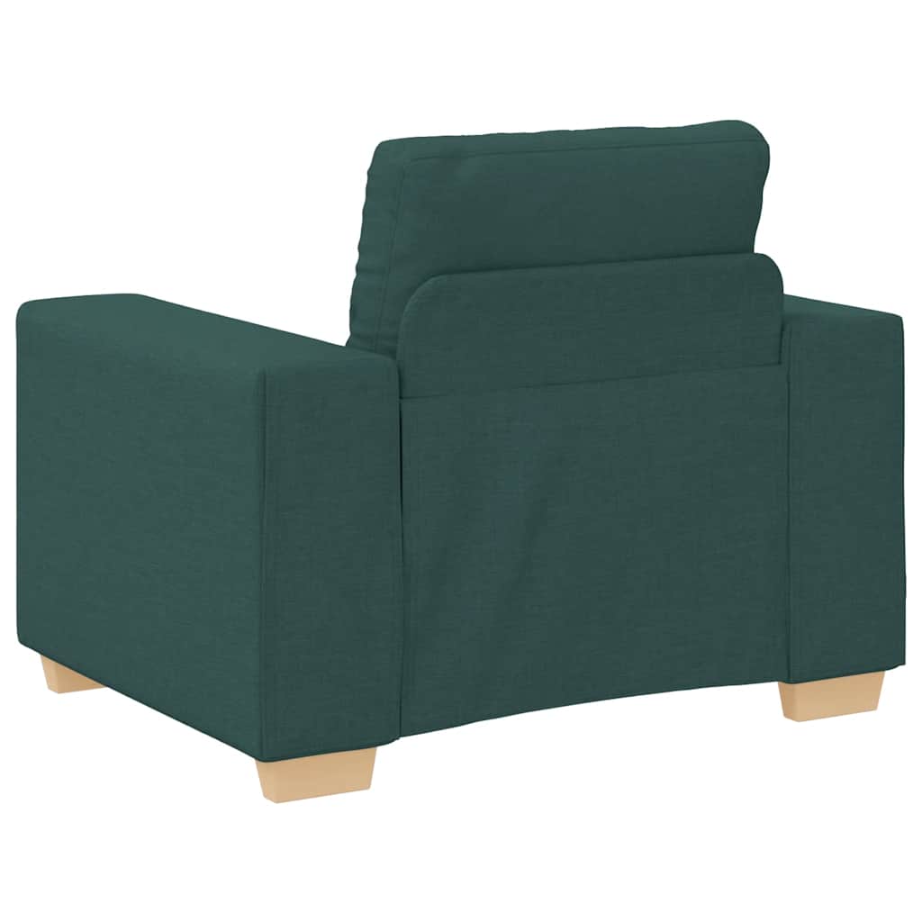 Sofasessel Dunkelgrün 60 cm Stoff