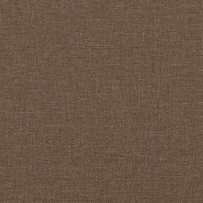 Loveseat-Sofa Braun 140 cm Stoff