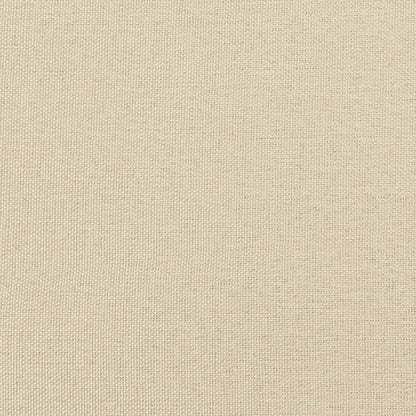 Loveseat-Sofa Creme 140 cm Stoff