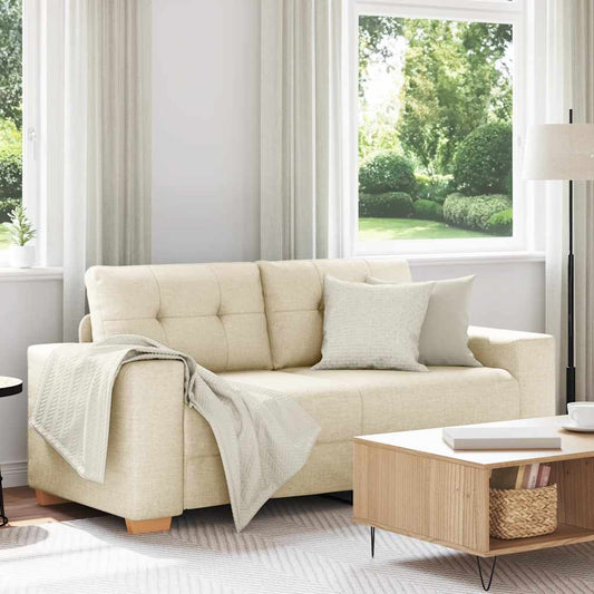 Loveseat-Sofa Leinen 140 cm