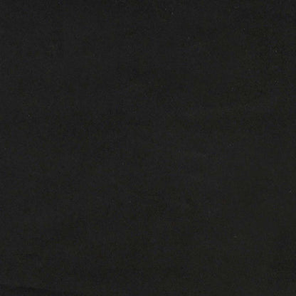 Zweisitzer-Sofa Schwarz 120 cm Samt