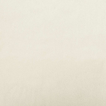 Zweisitzer-Sofa Creme 140 cm Samt