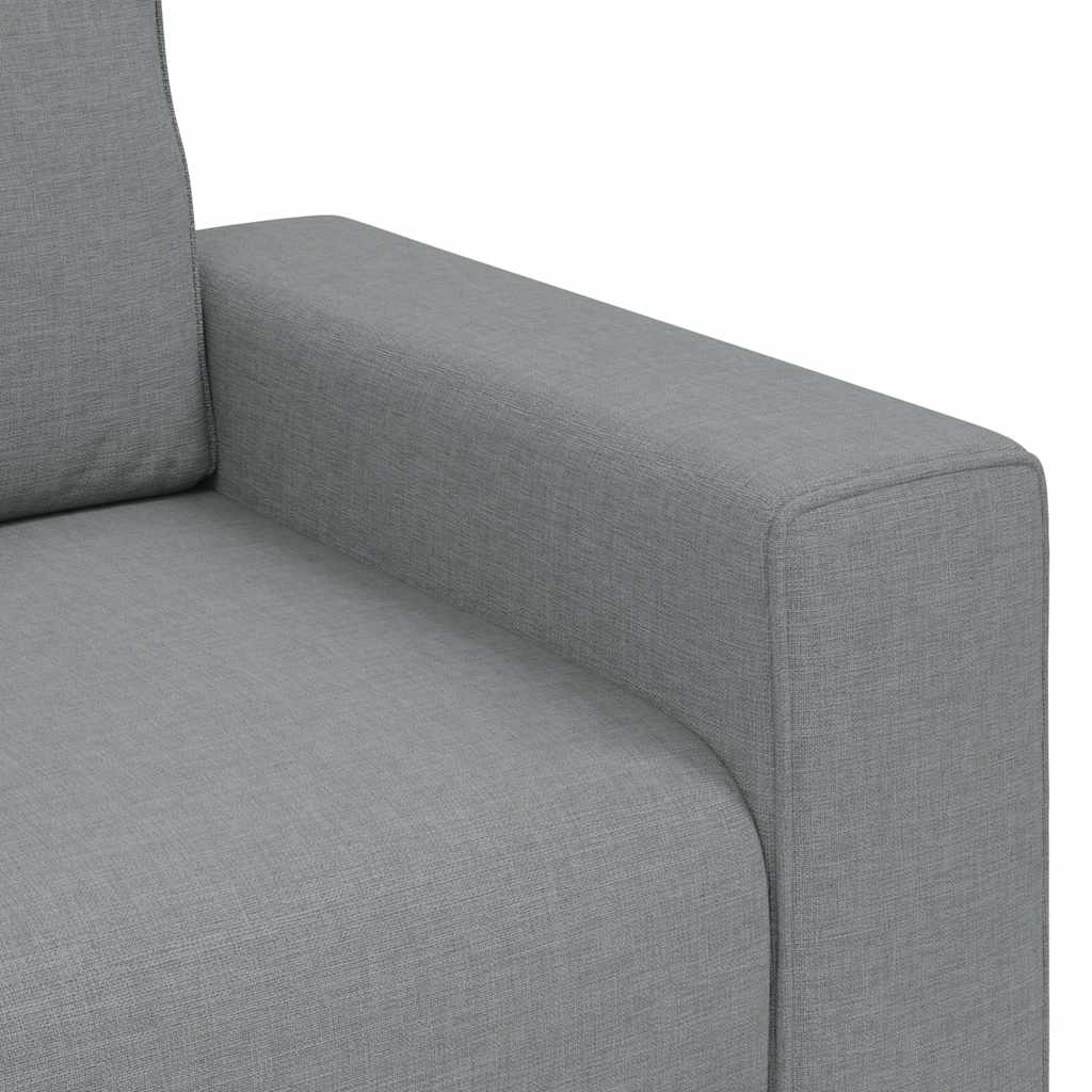 Sessel Hellgrau 60 cm Stoff