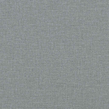 Sessel Hellgrau 60 cm Stoff