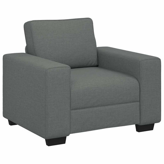 Sessel Dunkelgrau 60 cm Stoff