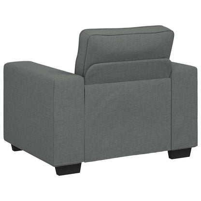Sessel Dunkelgrau 60 cm Stoff