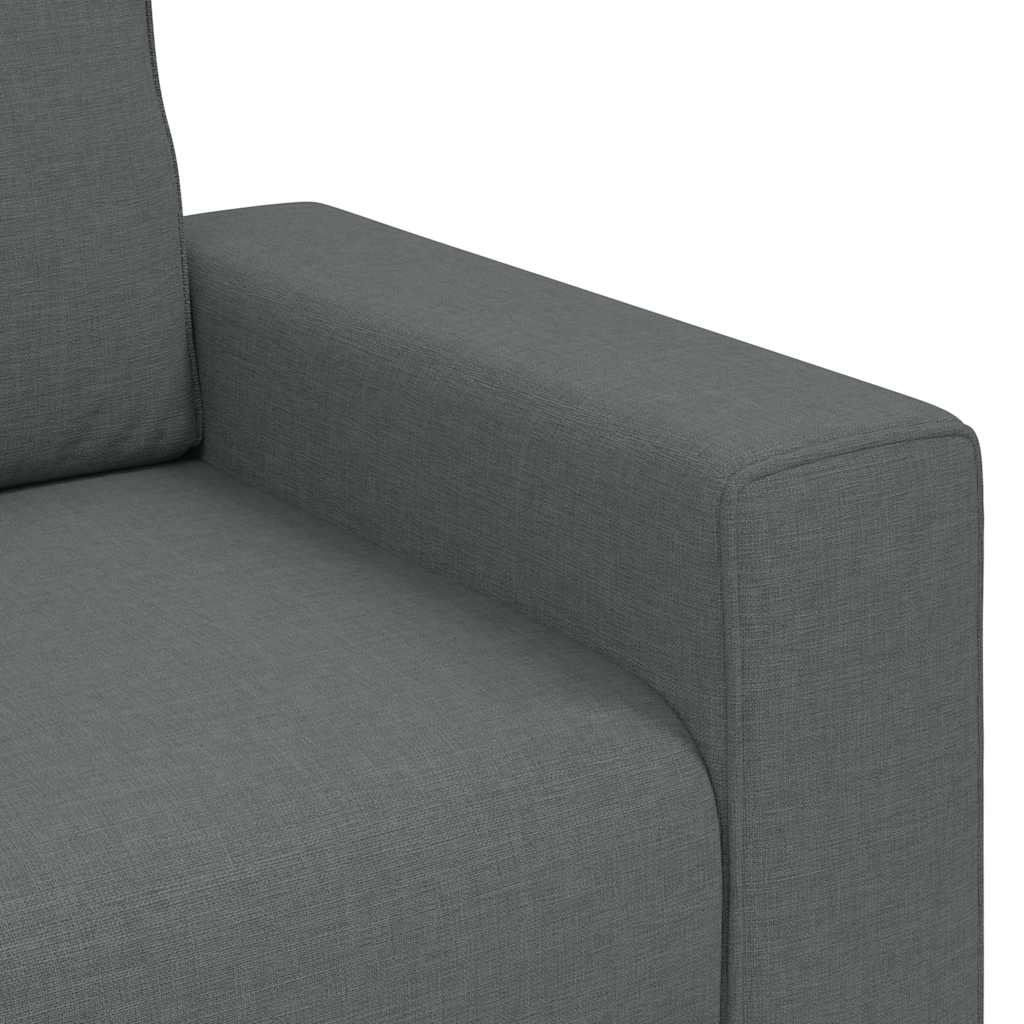 Sessel Dunkelgrau 60 cm Stoff