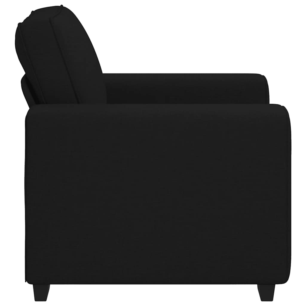 Sessel Schwarz 60 cm Stoff