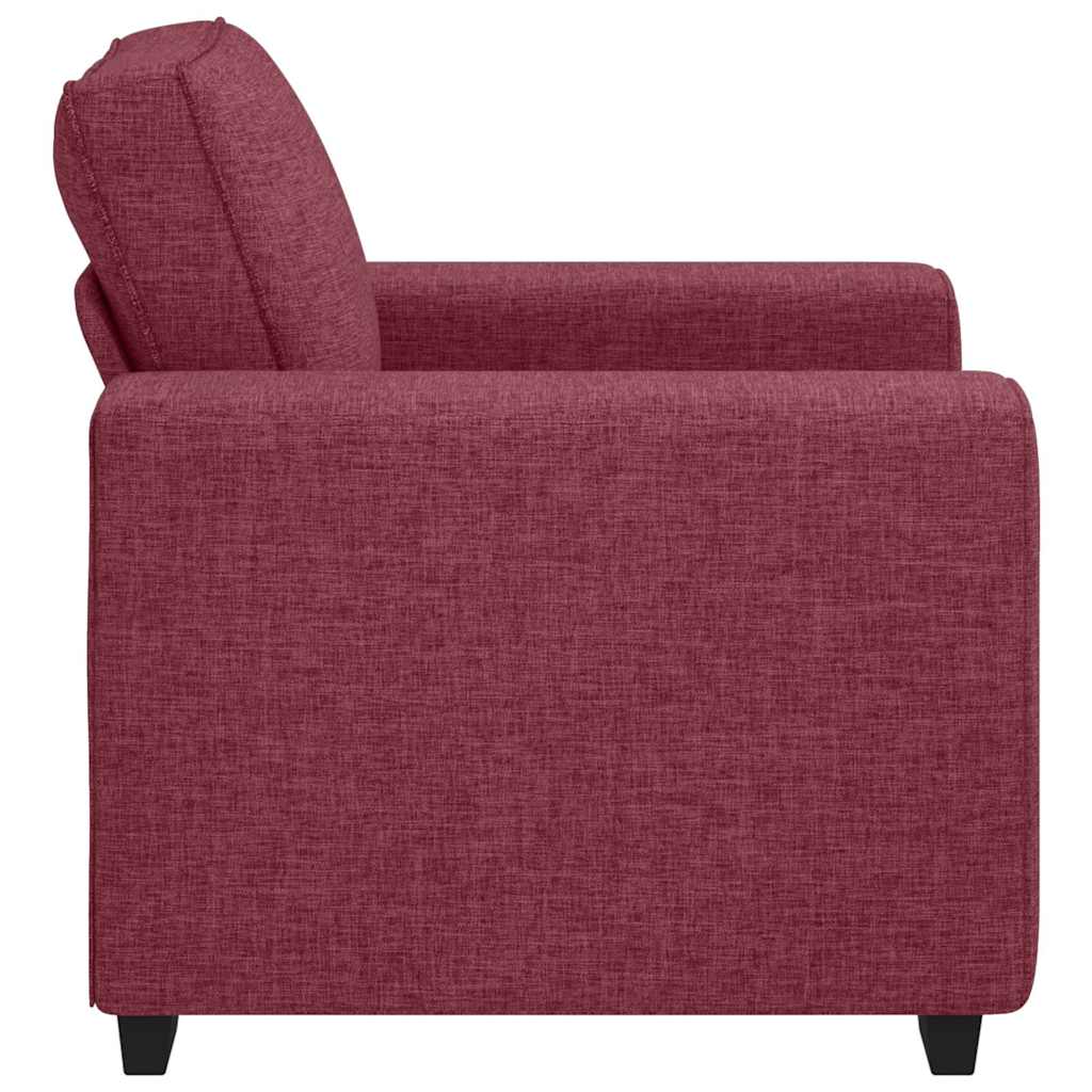 Sessel Weinrot 60 cm Stoff
