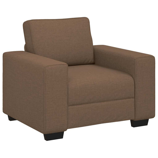 Sessel Braun 60 cm Stoff
