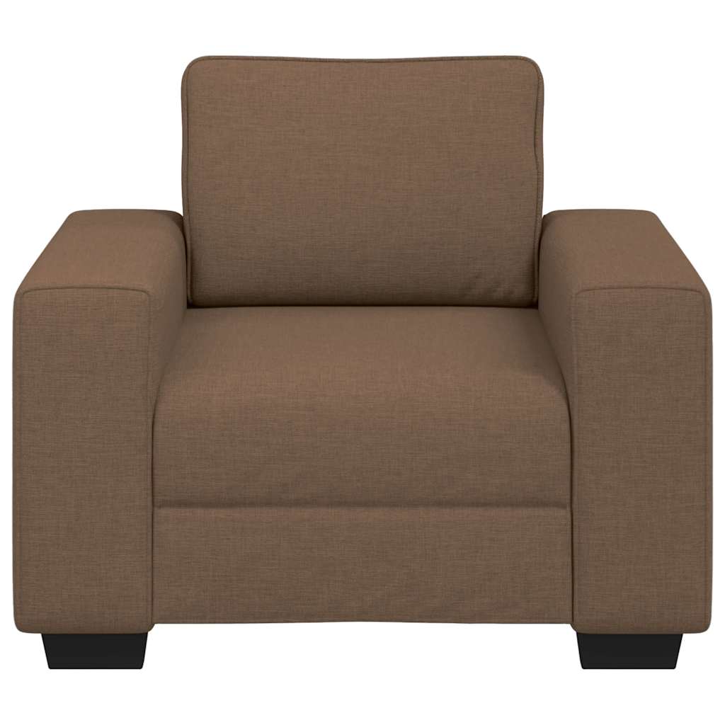 Sessel Braun 60 cm Stoff