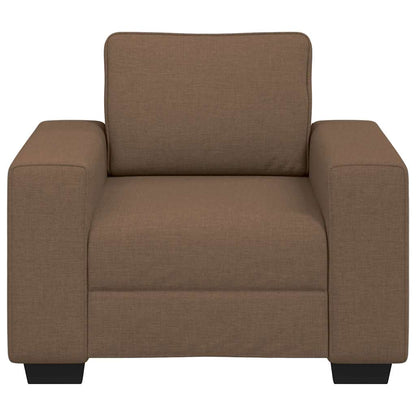 Sessel Braun 60 cm Stoff