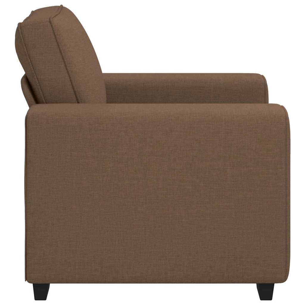 Sessel Braun 60 cm Stoff