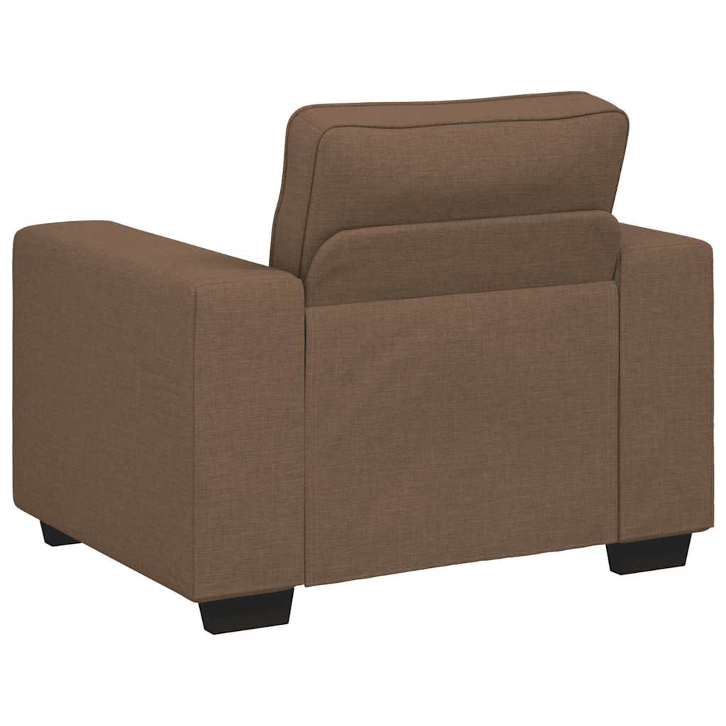 Sessel Braun 60 cm Stoff