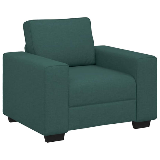 Sessel Dunkelgrün 60 cm Stoff