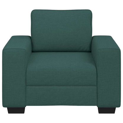 Sessel Dunkelgrün 60 cm Stoff