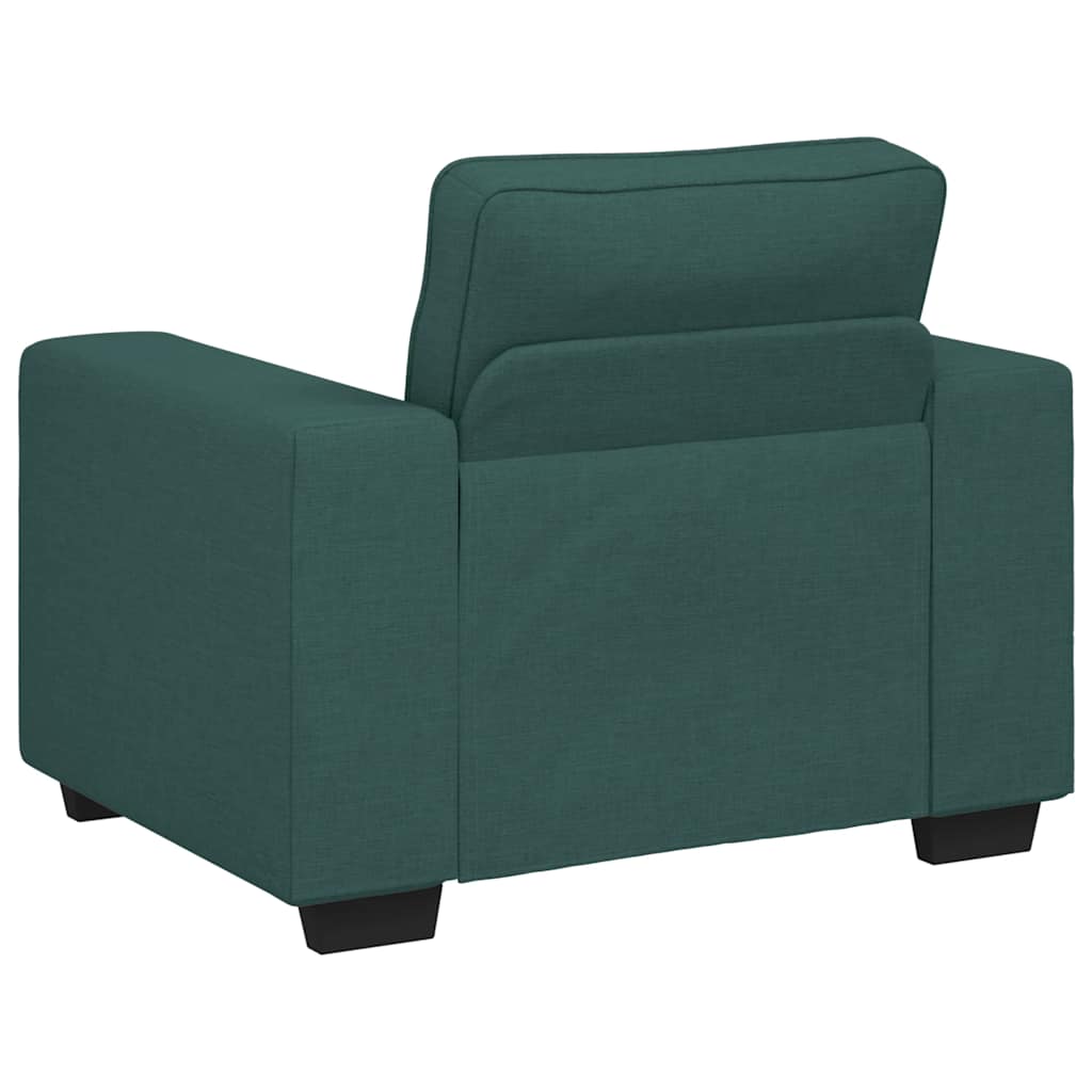 Sessel Dunkelgrün 60 cm Stoff